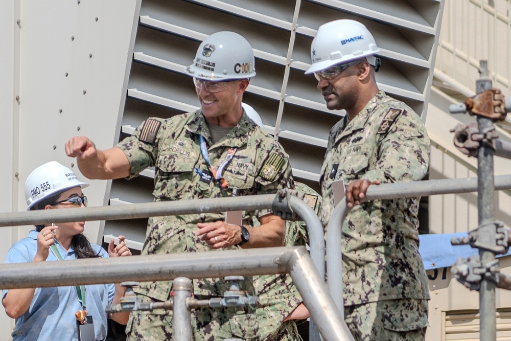 NAVFAC Pacific Commander visit PHNSY &amp; IMF