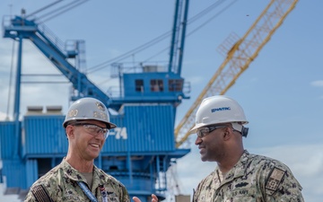 NAVFAC Pacific Commander visits PHNSY &amp; IMF