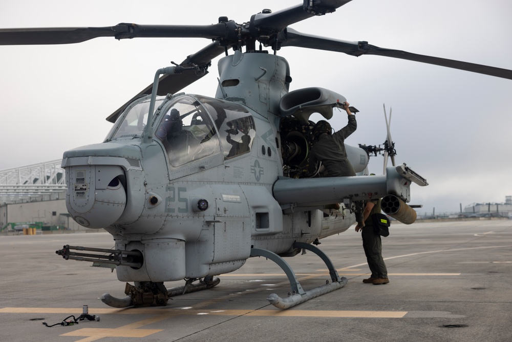 HMLA-167 conducts surge operations