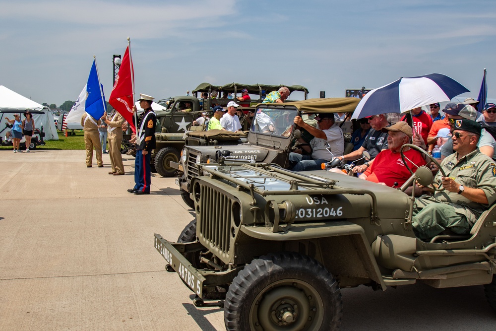 EAA AirVenture honors veterans with tribute parade