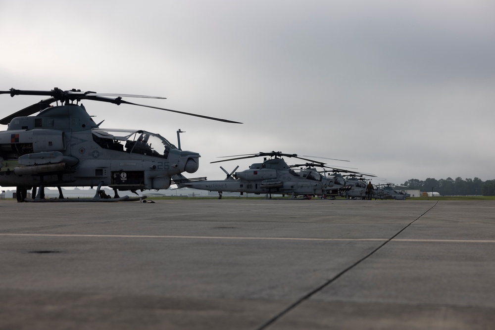 HMLA-167 conducts surge operations