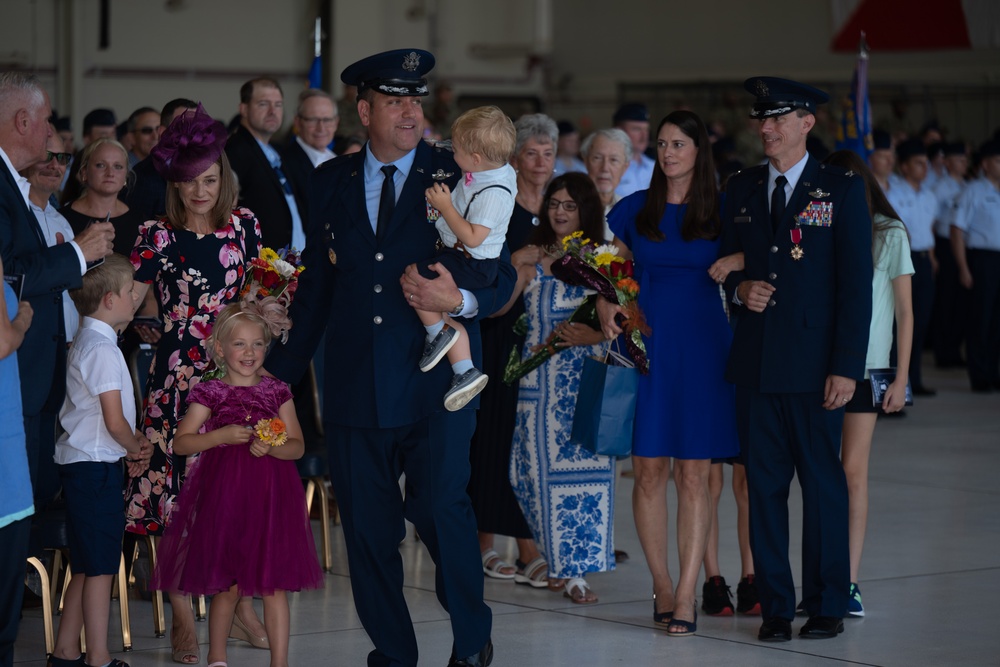 22 ARW Change of Command
