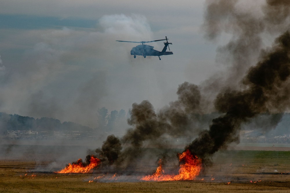 Wisconsin National Guard showcases aerial capabilities at EAA AirVenture
