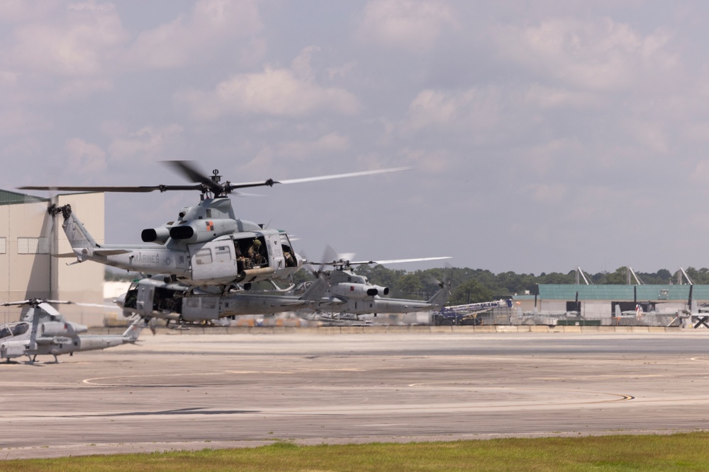 HMLA-167 conducts surge operations