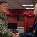 Commander, Carrier Strike Group Nine visits USS Ronald Reagan (CVN 76)