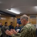 Commander, Carrier Strike Group Nine visits USS Ronald Reagan (CVN 76)