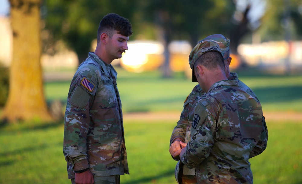 Leaders Lift Up: 130th FAB Soldiers Promoted Ahead of Deployment