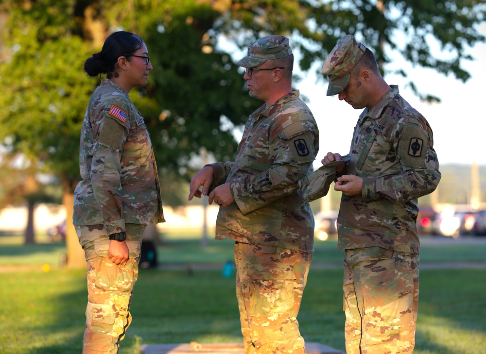 Leaders Lift Up: 130th FAB Soldiers Promoted Ahead of Deployment