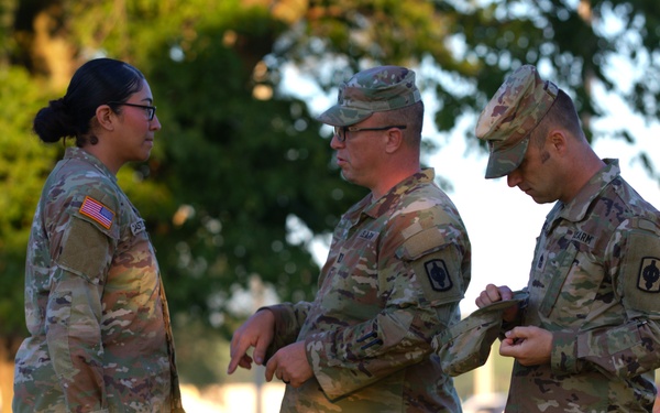 Leaders Lift Up: 130th FAB Soldiers Promoted Ahead of Deployment