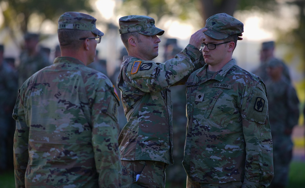 Leaders Lift Up: 130th FAB Soldiers Promoted Ahead of Deployment