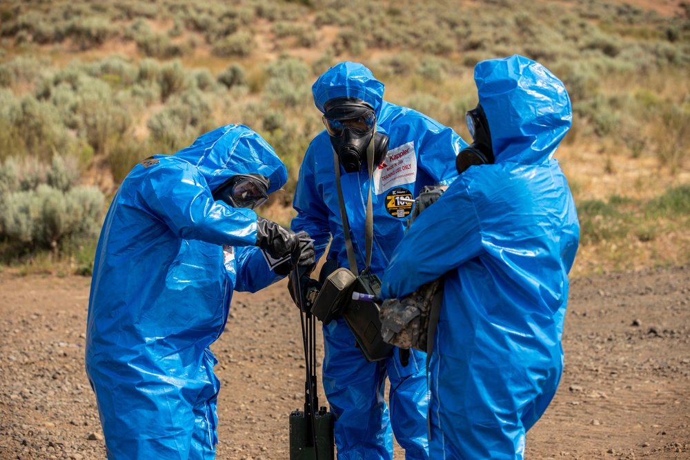 Washington National Guard’s 792nd Chemical Company prepares for Contingency Response Force Mission