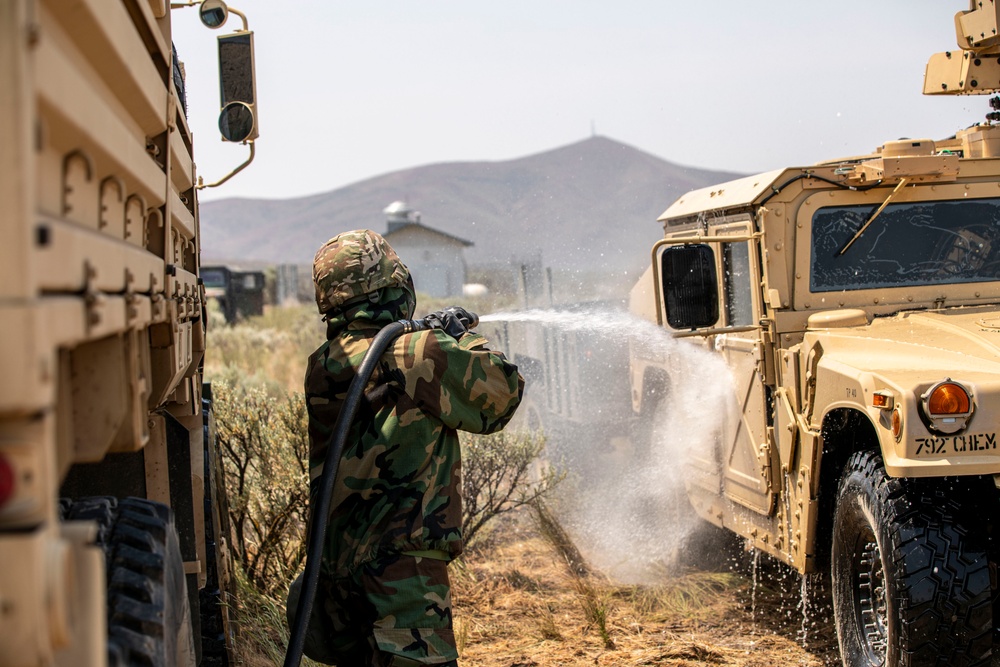 Washington National Guard’s 792nd Chemical Company prepares for Contingency Response Force Mission