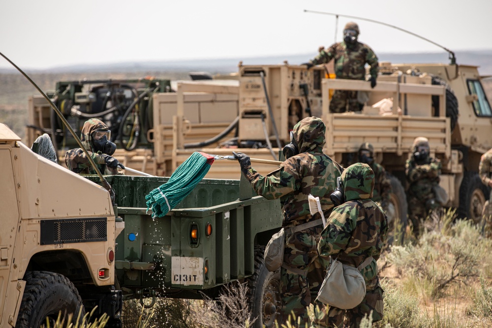 Washington National Guard’s 792nd Chemical Company prepares for Contingency Response Force Mission