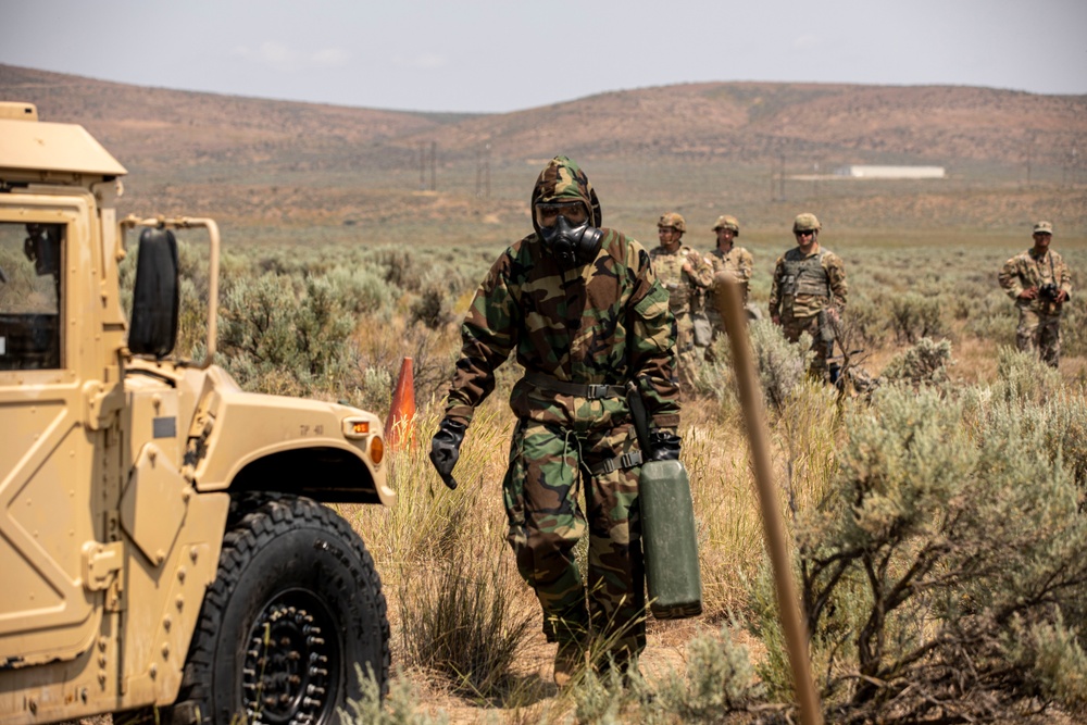 Washington National Guard’s 792nd Chemical Company prepares for Contingency Response Force Mission