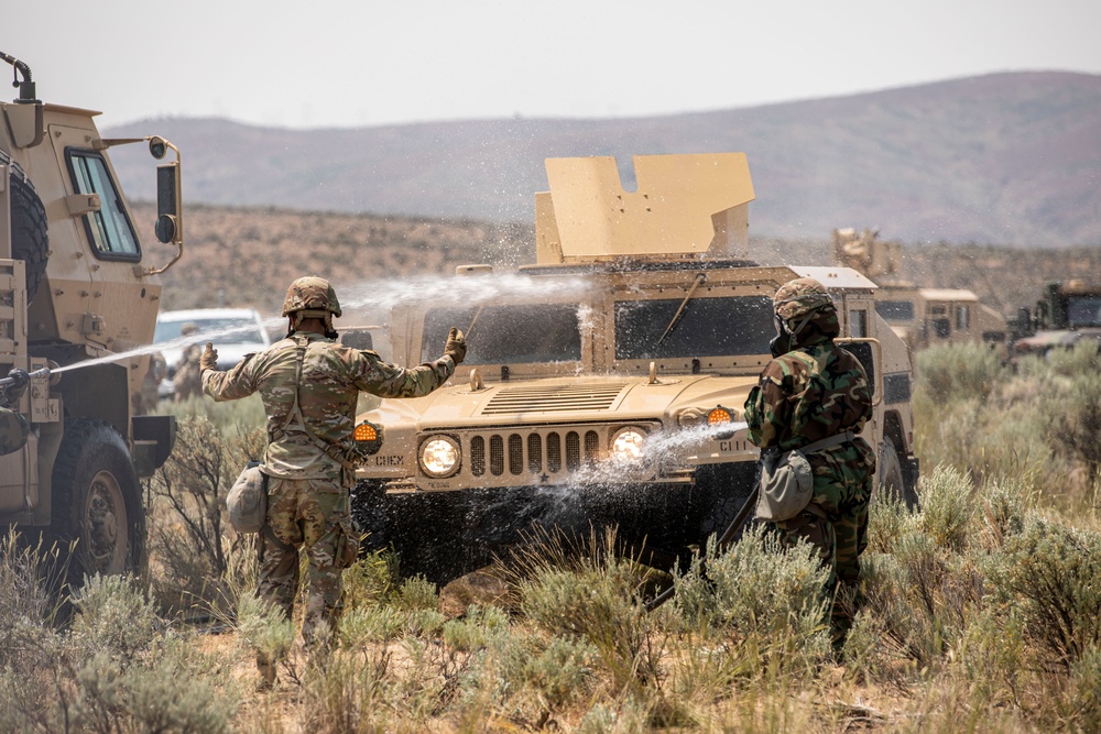 Washington National Guard’s 792nd Chemical Company prepares for Contingency Response Force Mission