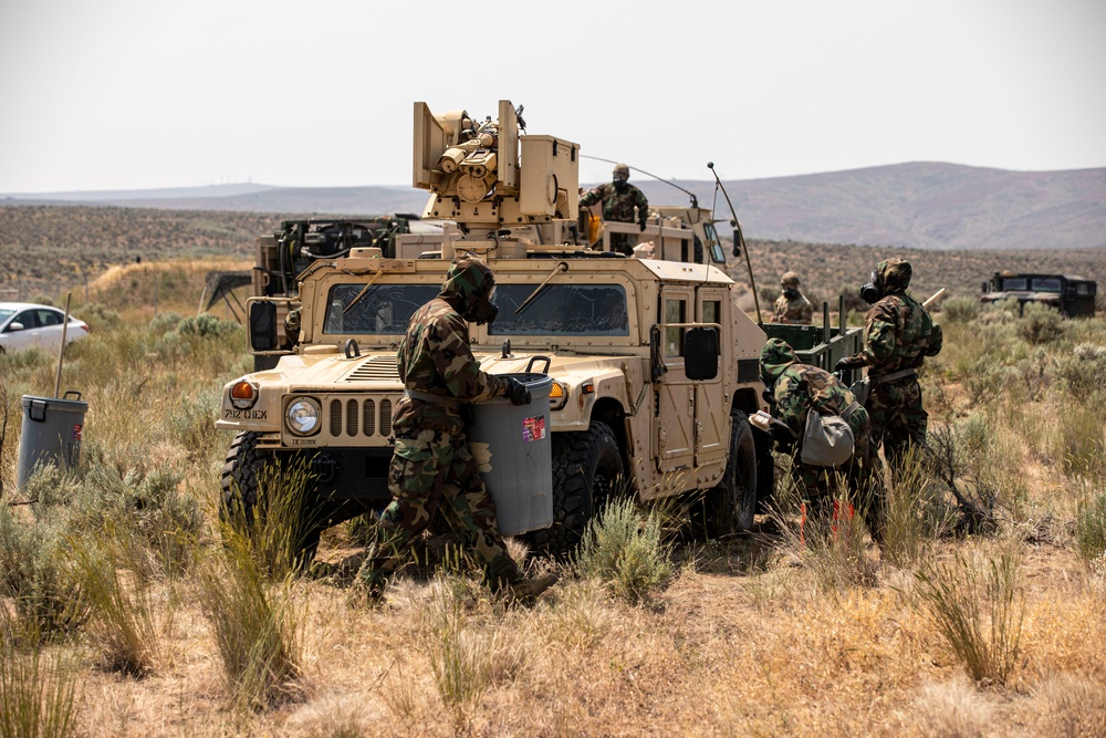 Washington National Guard’s 792nd Chemical Company prepares for Contingency Response Force Mission