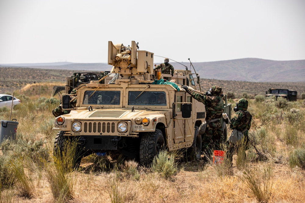 Washington National Guard’s 792nd Chemical Company prepares for Contingency Response Force Mission