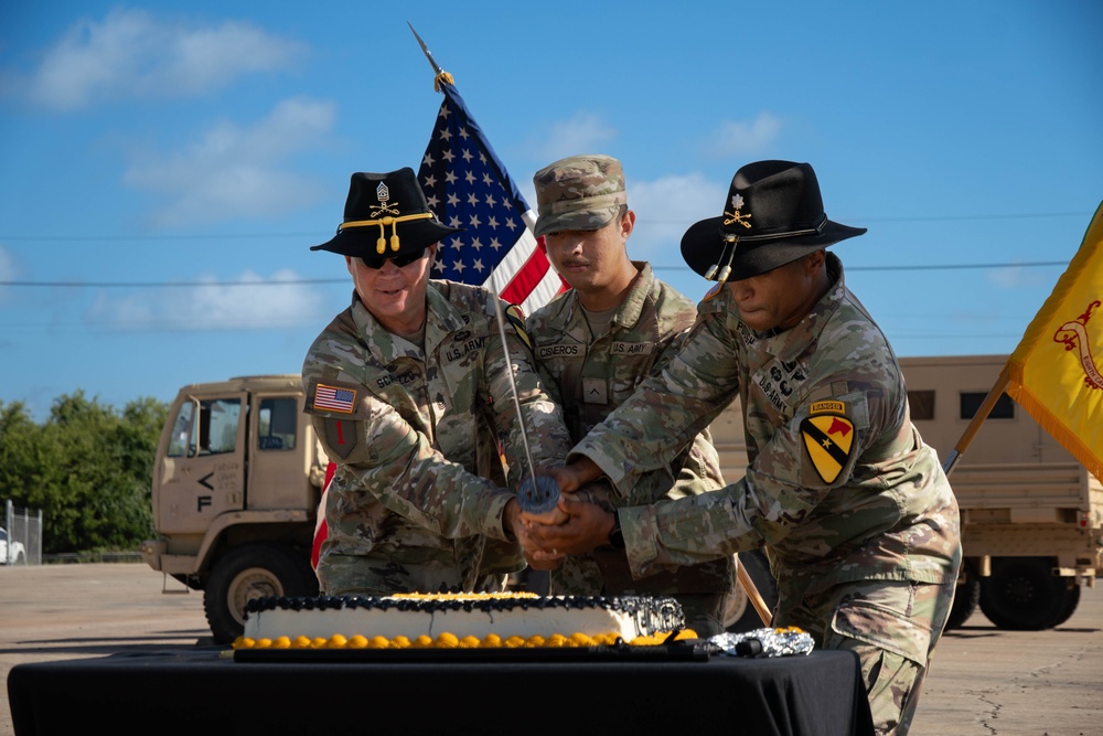 2nd Battalion, 8th Cavalry Regiment birthday celebration