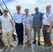 First US Coast Guard national security cutter to moor in the Republic of Palau hosts president of Palau and US ambassador to Palau