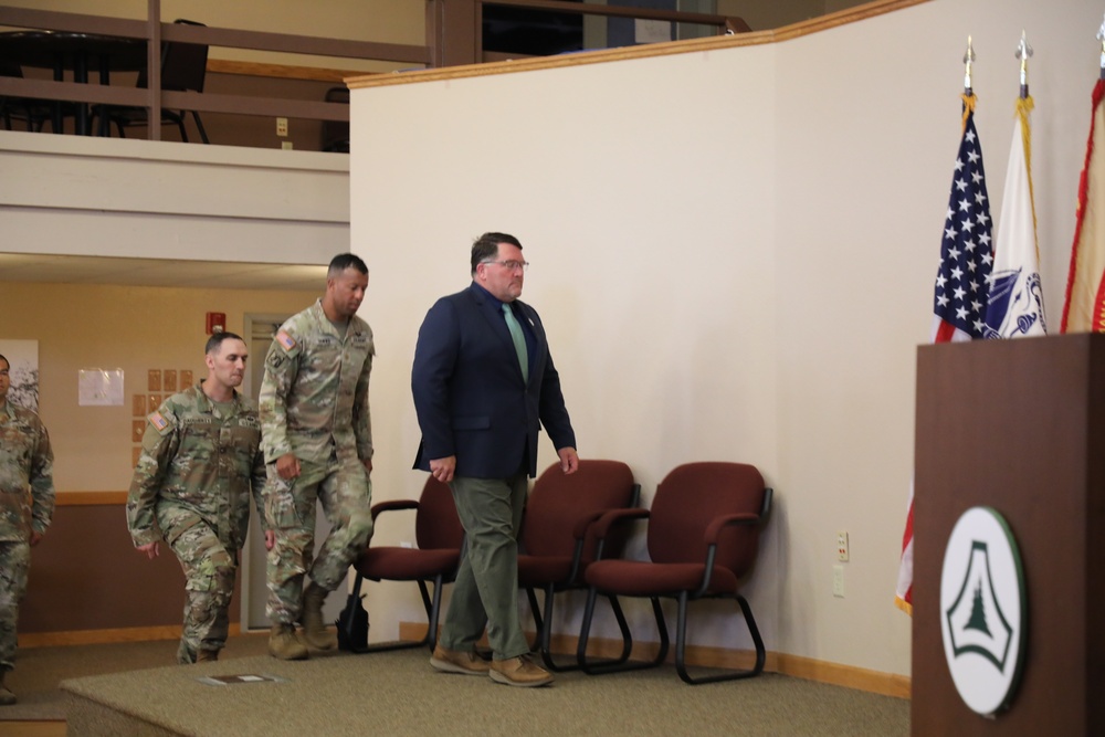 New commander takes charge of U.S. Army Garrison-Fort McCoy Headquarters and Headquarters Company