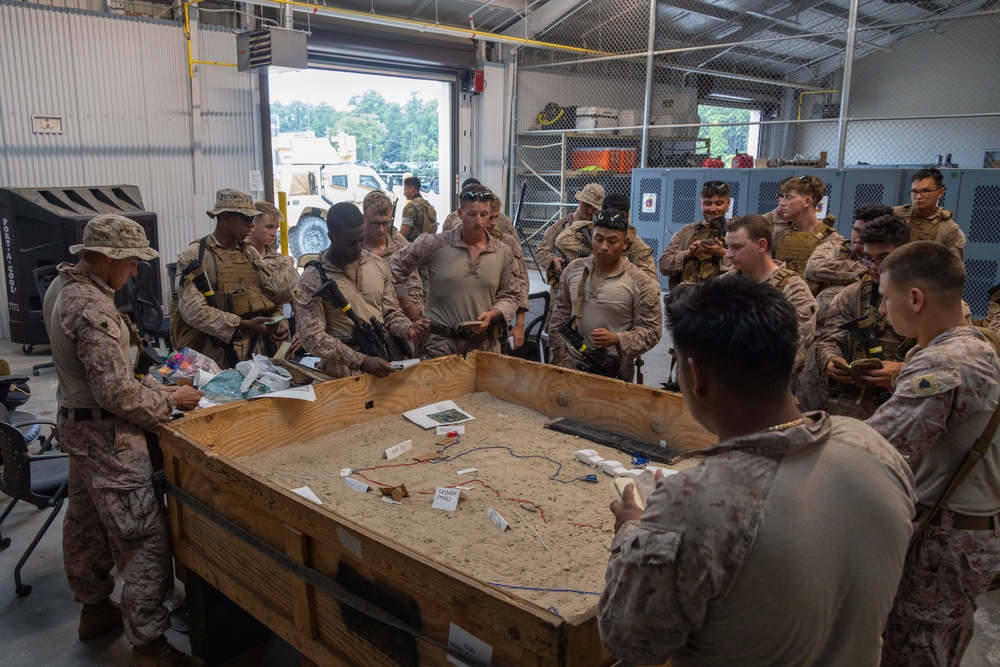 2nd Distribution Support Battalion Conducts Live-Fire Vehicle Machine Gun Range