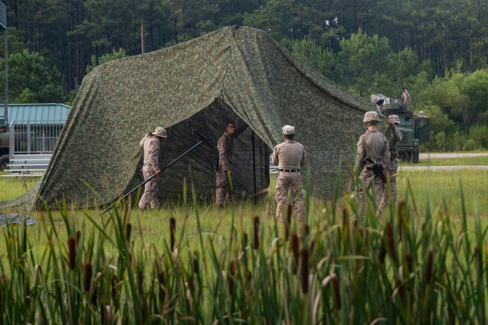 2nd Distribution Support Battalion Conducts Live-Fire Vehicle Machine Gun Range