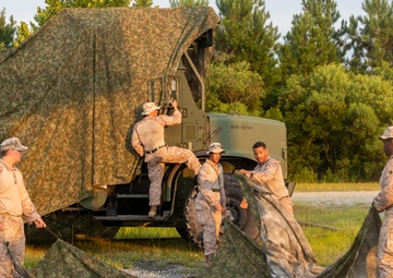 2nd Distribution Support Battalion Conducts Live-Fire Vehicle Machine Gun Range