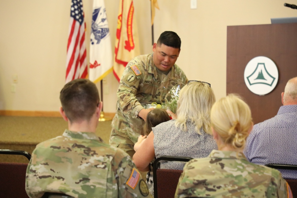 New commander takes charge of U.S. Army Garrison-Fort McCoy Headquarters and Headquarters Company