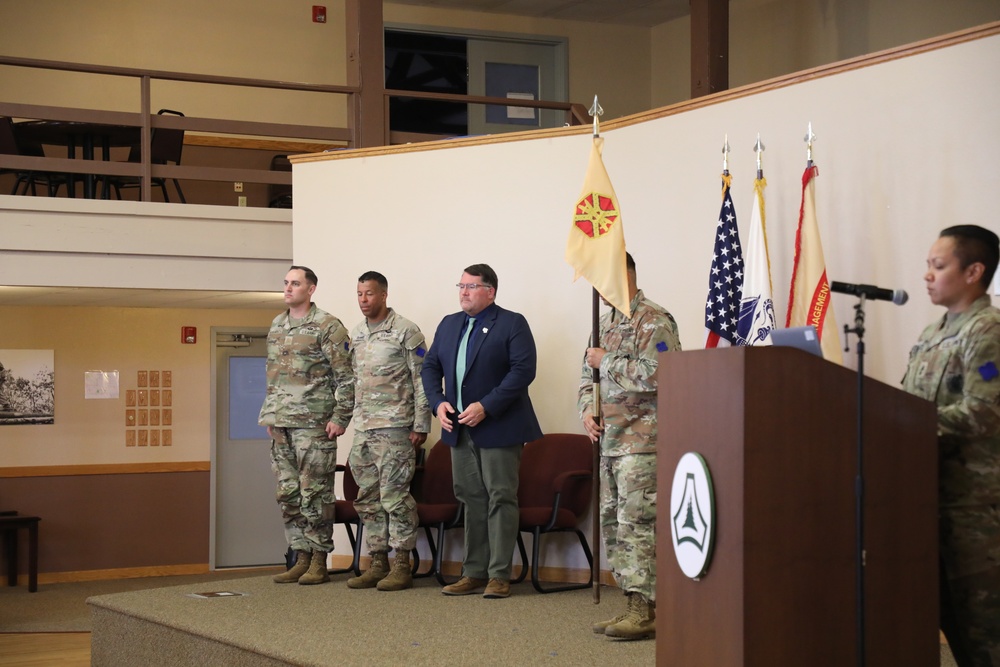 New commander takes charge of U.S. Army Garrison-Fort McCoy Headquarters and Headquarters Company