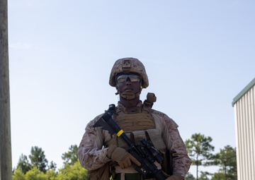 2nd Distribution Support Battalion Conducts Live-Fire Vehicle Machine Gun Range