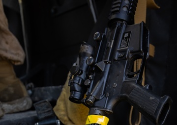 2nd Distribution Support Battalion Conducts Live-Fire Vehicle Machine Gun Range