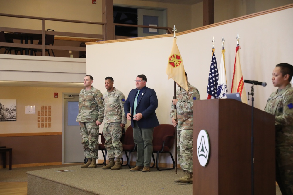 New commander takes charge of U.S. Army Garrison-Fort McCoy Headquarters and Headquarters Company