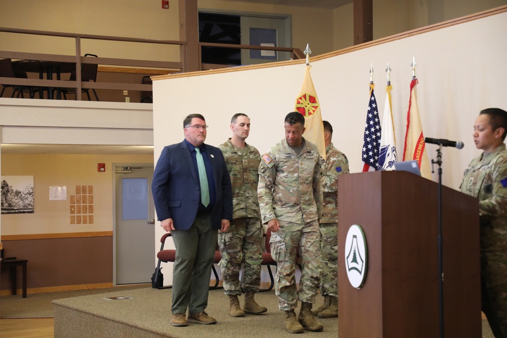 New commander takes charge of U.S. Army Garrison-Fort McCoy Headquarters and Headquarters Company