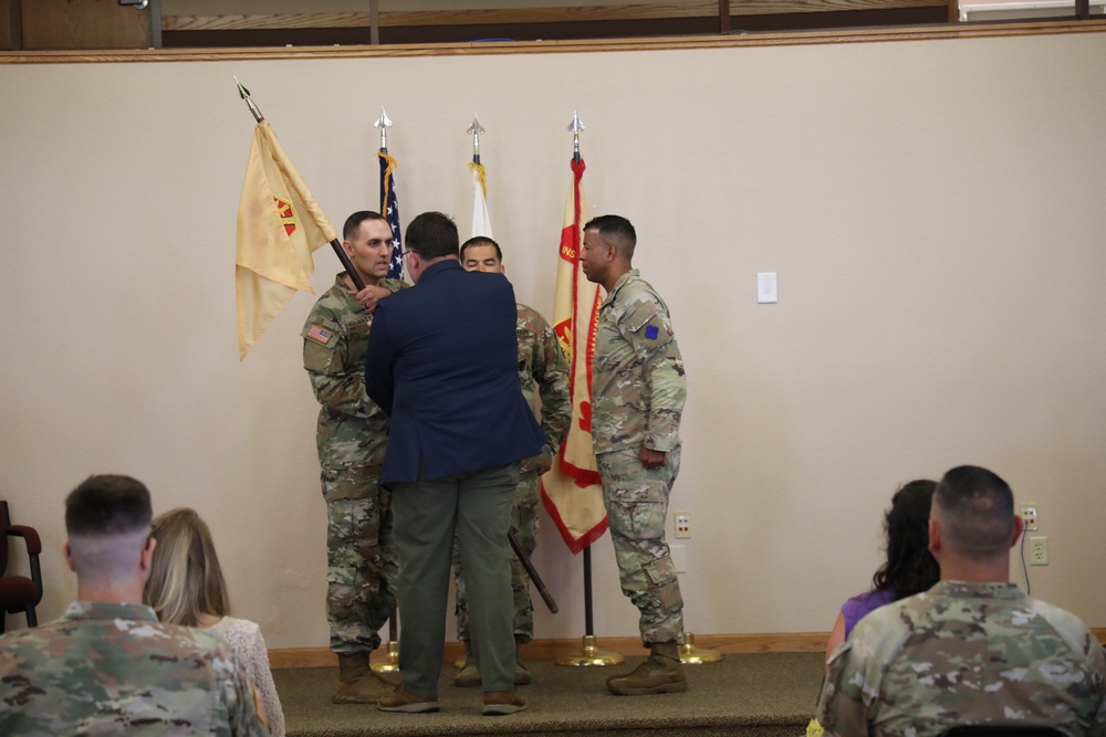 New commander takes charge of U.S. Army Garrison-Fort McCoy Headquarters and Headquarters Company