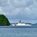 First US Coast Guard national security cutter to moor in the Republic of Palau hosts president of Palau and US ambassador to Palau