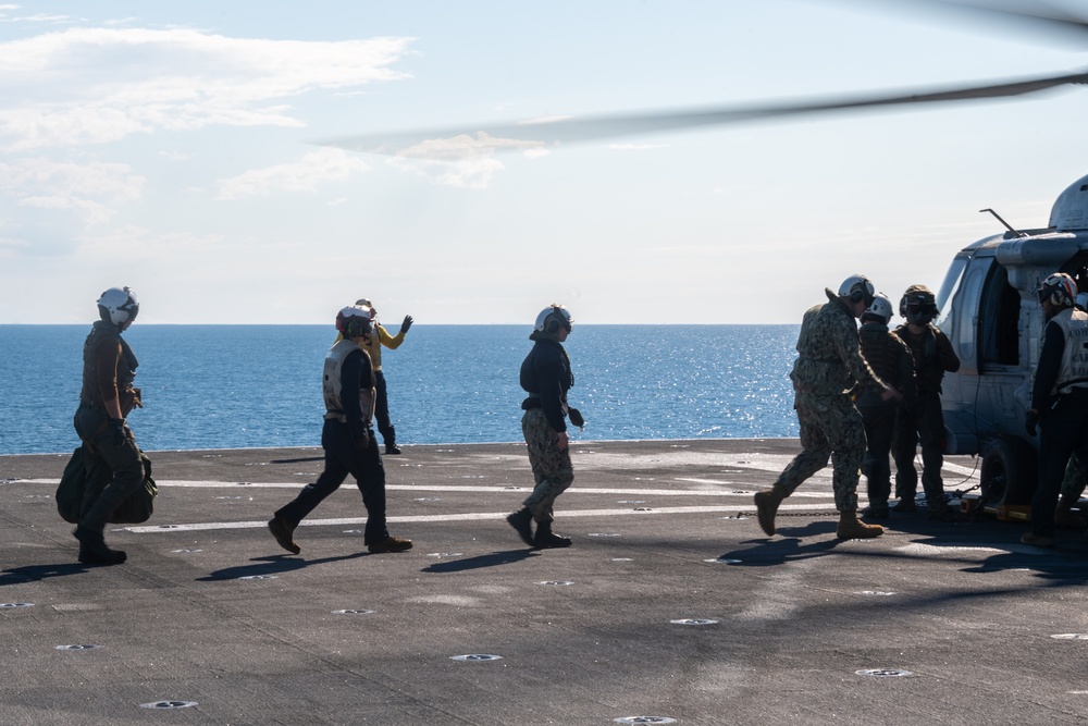 USS America (LHA 6) Conducts Flight Operations during Talisman Sabre