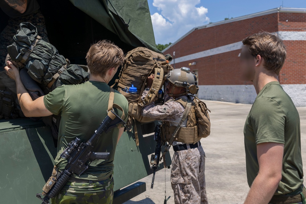 Movement to Bogue Airfield
