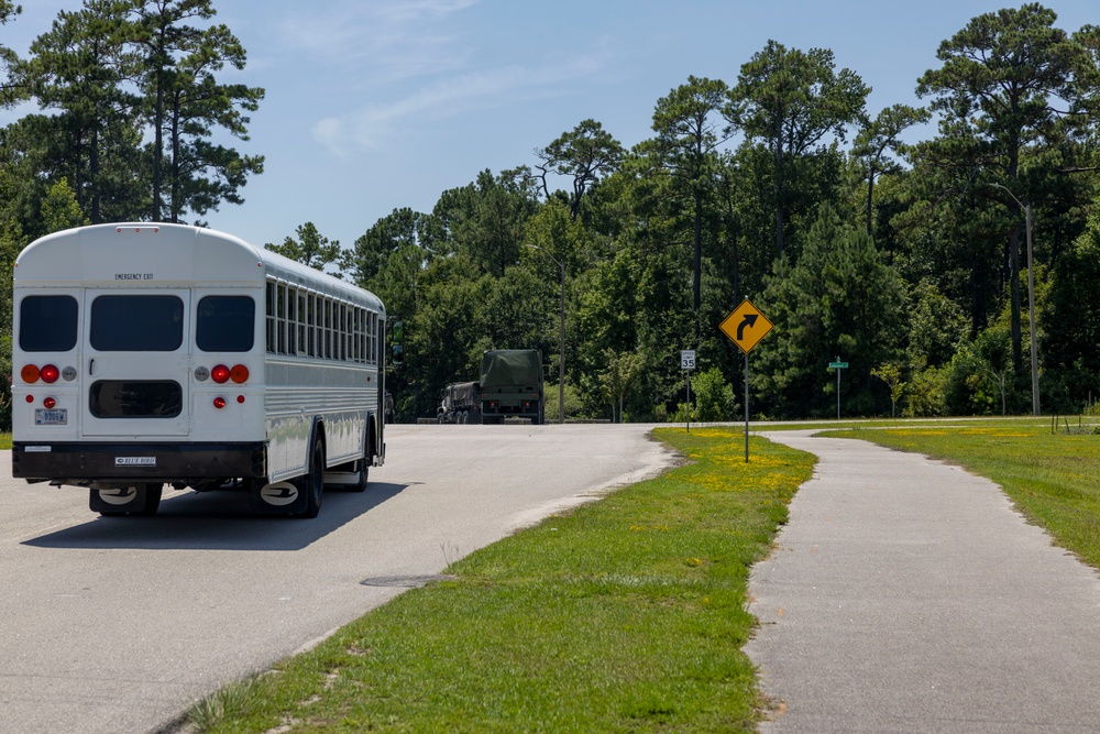 Movement to Bogue Airfield