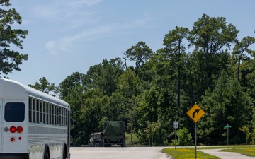 Movement to Bogue Airfield