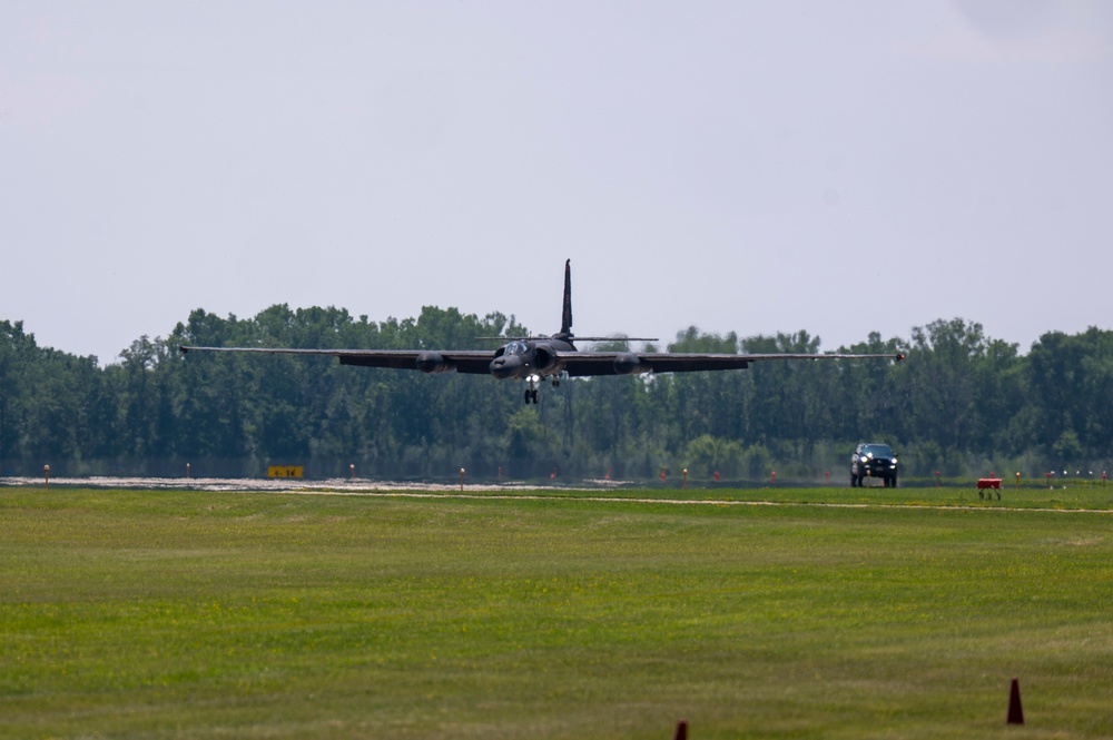 Team Beale showcases U-2 Dragon Lady at the nation’s premiere airshow
