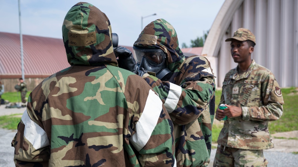 Osan Airmen conduct ability to survive and operate training