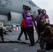 Abraham Lincoln conducts flight operations