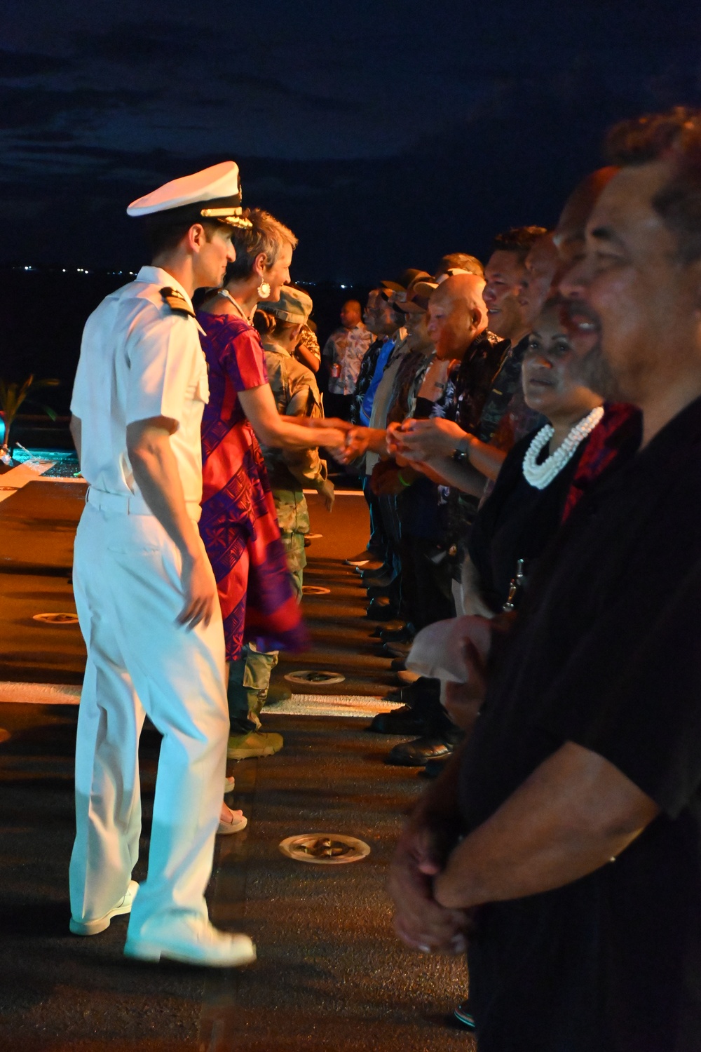 USS Cincinnati (LCS 20) Conducts a Port Visit to Majuro, Republic of the Marshall Islands