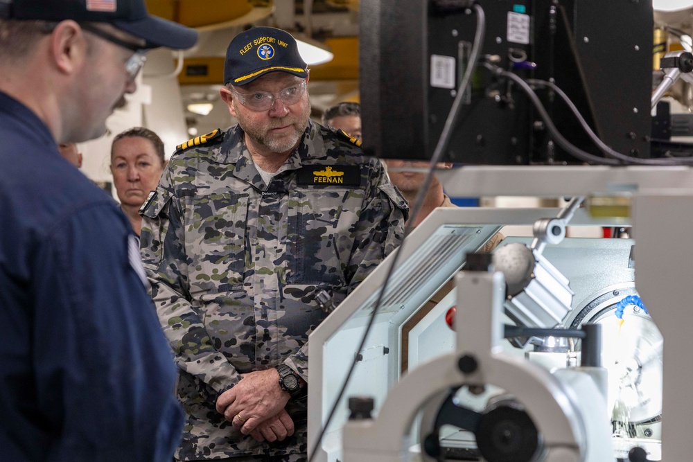 Fleet Support Unit Australia tours Frank Cable