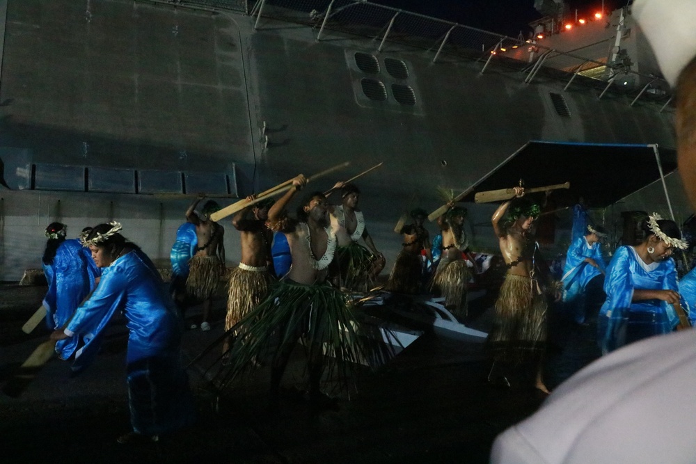 USS Cincinnati (LCS 20) Conducts Port Visit to Majuro, Republic of the Marshall Islands