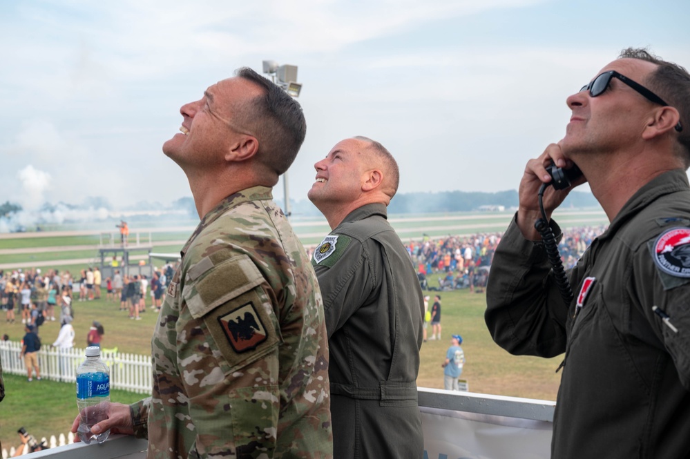 Air Guard Senior Leaders Visit EAA AirVenture Oshkosh