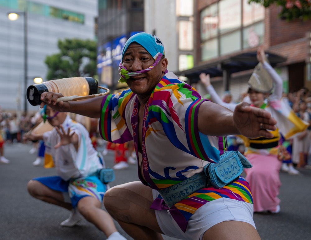 NAF Atsugi Sailors Participate in Awa Odori