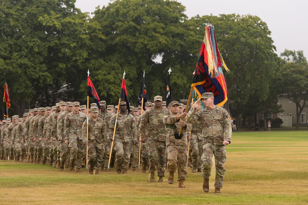 25ID Change of Command Ceremony