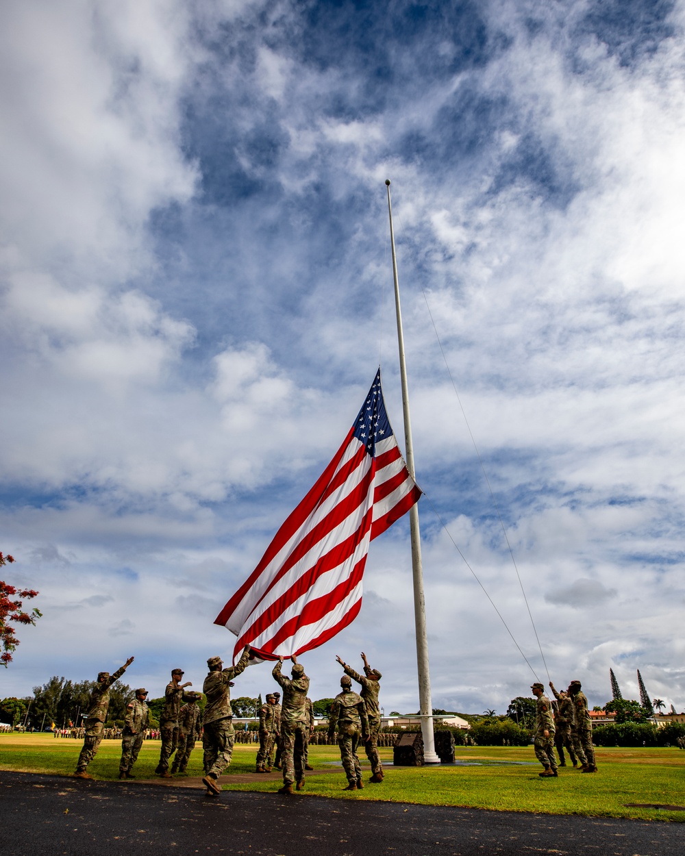 25th Infantry Division Change of Command Ceremony