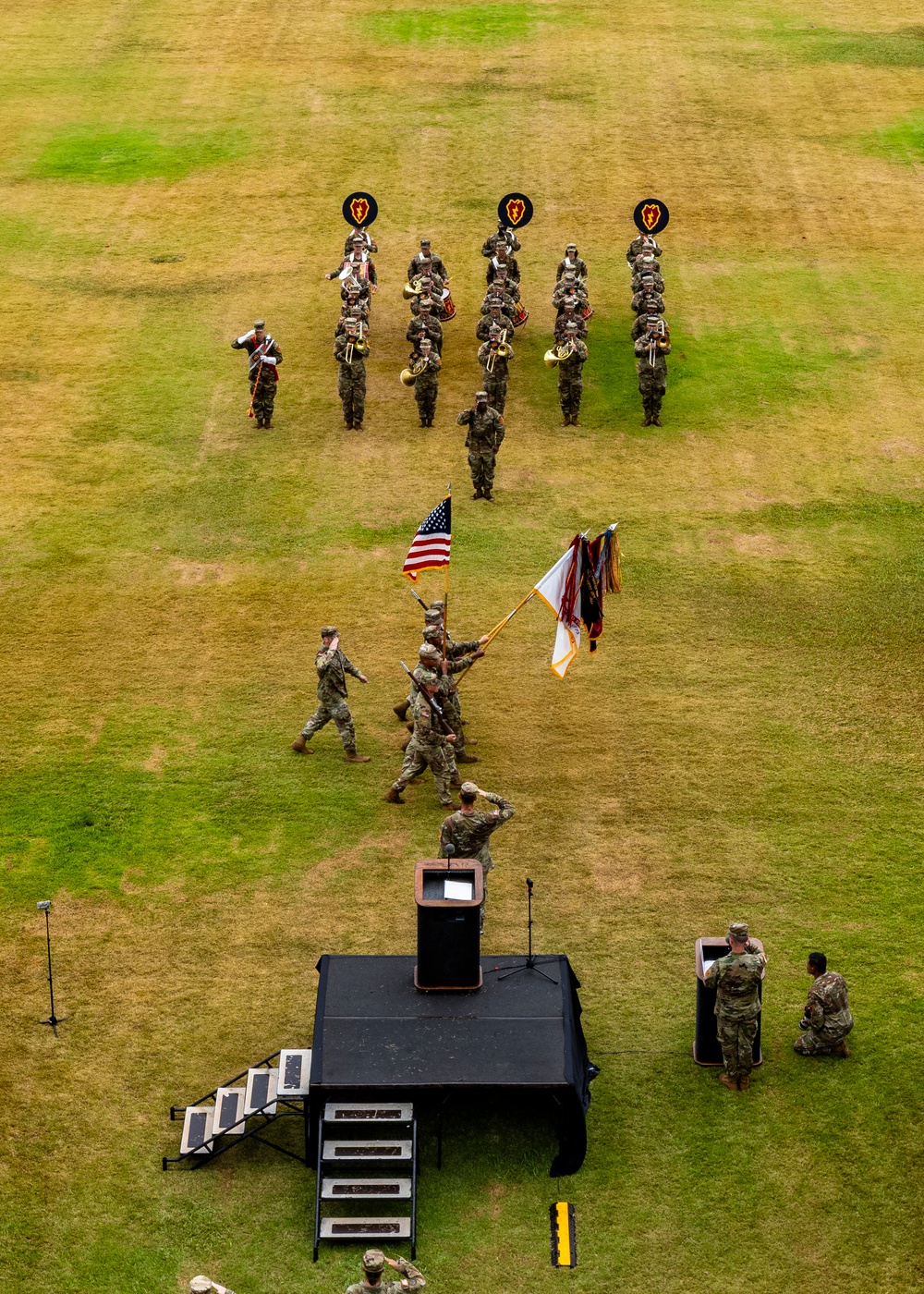 25th Infantry Division Change of Command Ceremony